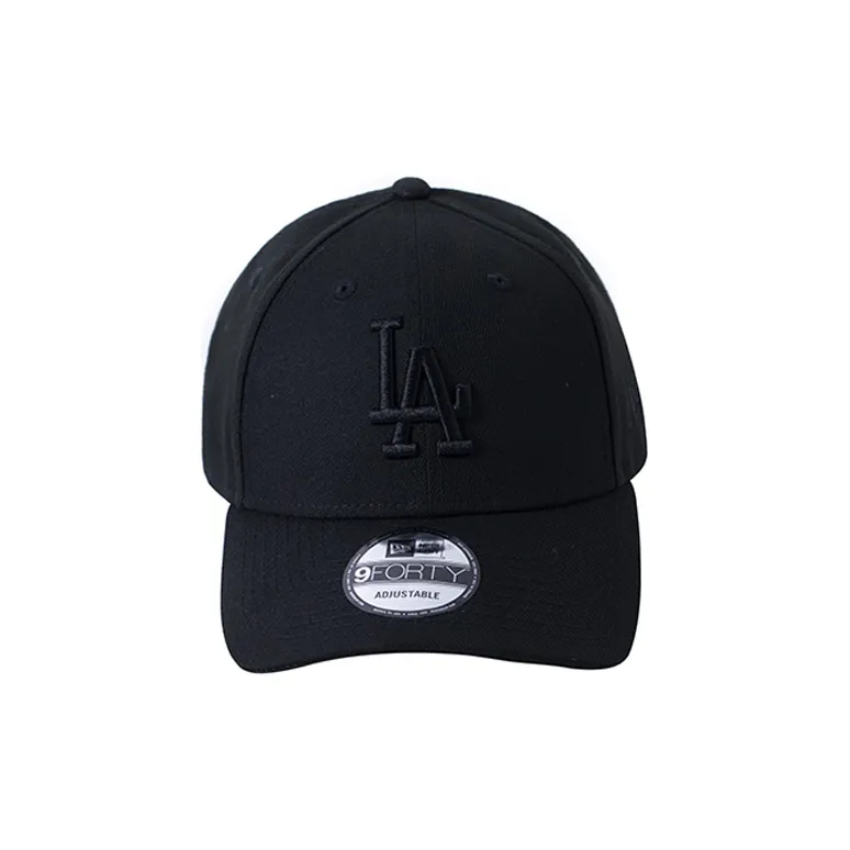 New Era Polyester Baseball Caps Unisex Black-1