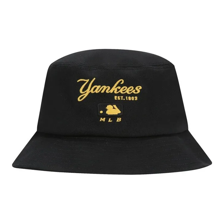 MLB Boston Red Sox Polyester Bucket Hats Unisex Black/Beige/White-4
