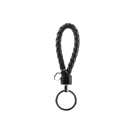 Bottega Veneta Woven Charm Keychain-1