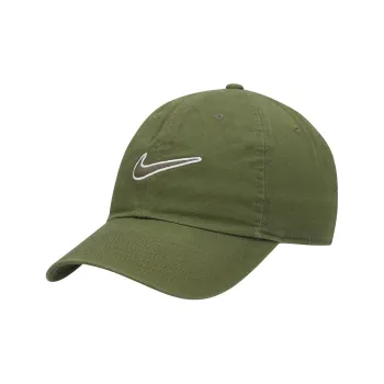 Nike Cotton Baseball Caps Unisex Green