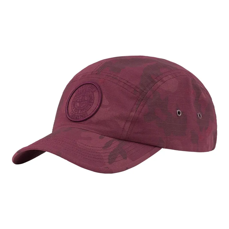 Supreme Stone Island Reactive Ice Camo Ripstop Camp Cap-4