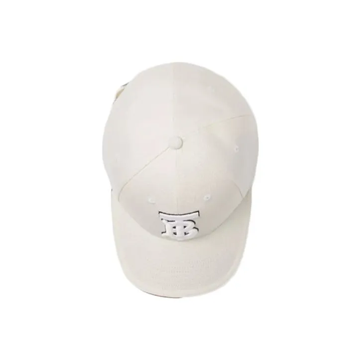 Burberry Baseball Caps Unisex White-1