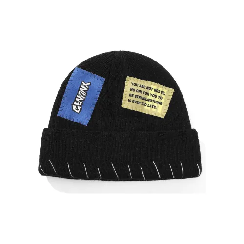 GENANX Beanies Unisex Black