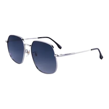 MUZU Alloy Irregular Shape Sunglasses Unisex