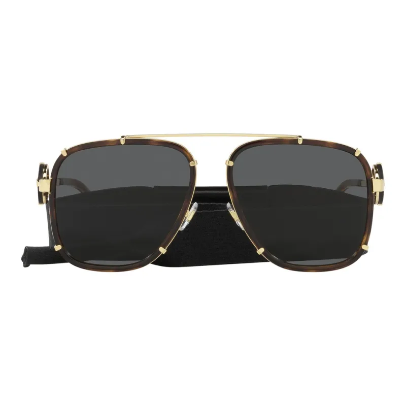 VERSACE Sunglasses Unisex Brown-0