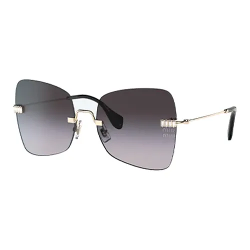 MIU MIU Sunglasses Unisex Gray