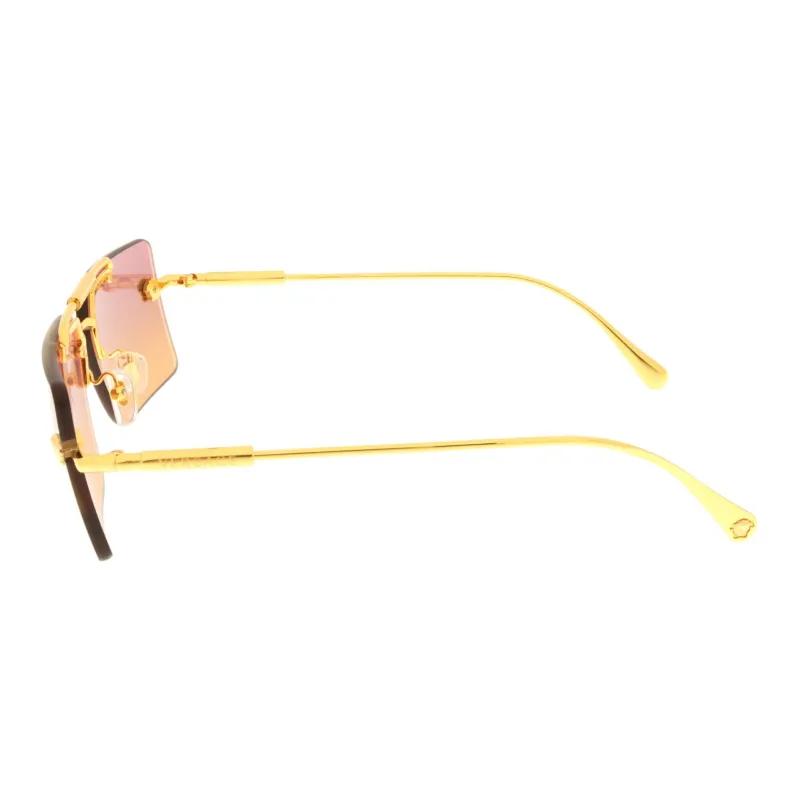 VERSACE Sunglasses Unisex Gold-2