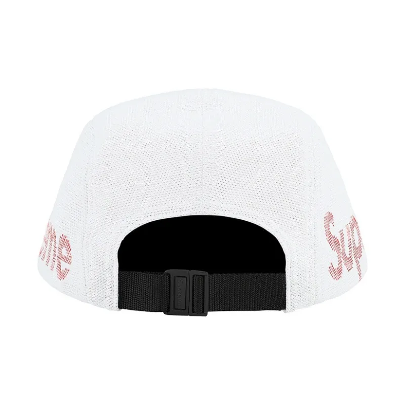 Supreme Jacquard Pique Camp Cap-11