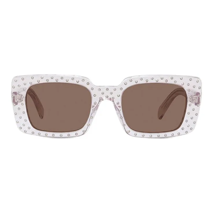 CELINE Sunglasses Women's Pink Transparent-1