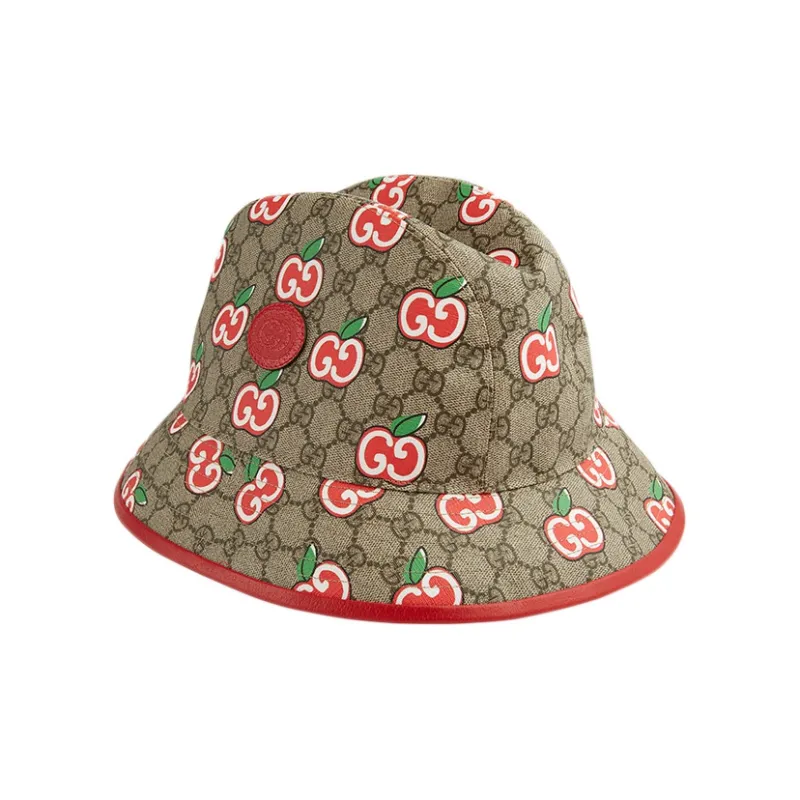 GUCCI Canvas Bucket Hats Unisex-3