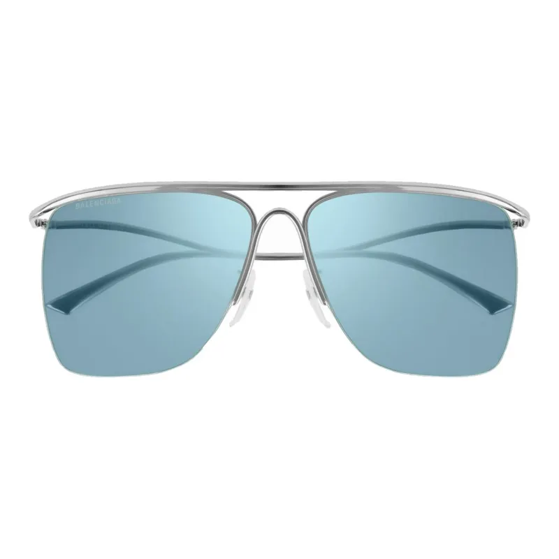 Balenciaga Sunglasses Unisex Silver-1