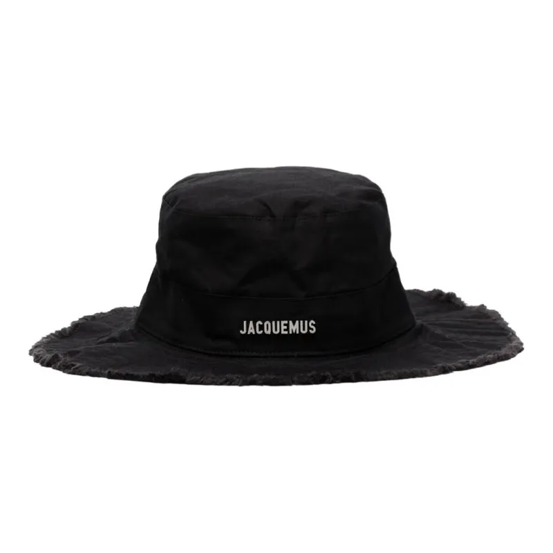 Jacquemus Bucket Hats Unisex Black-0