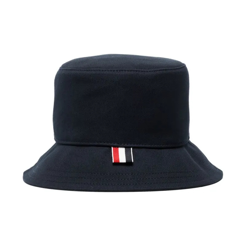 THOM BROWNE Bucket Hats Unisex Blue-2