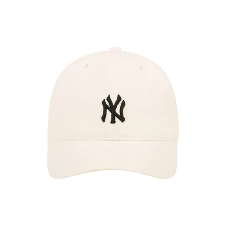 MLB Cotton Baseball Caps CP77 Unisex Ivory-1
