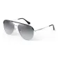 Silver Frame with Gray Lens