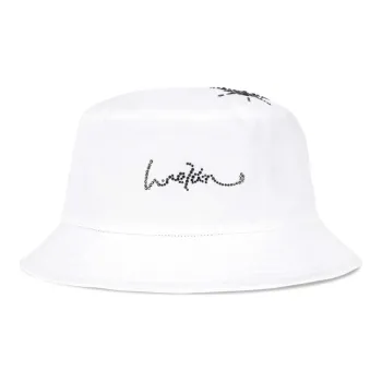 WE11DONE Bucket Hats Unisex White