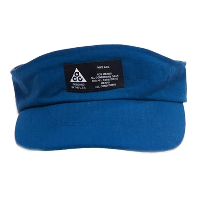 Nike Cotton Baseball Caps Unisex Blue-2
