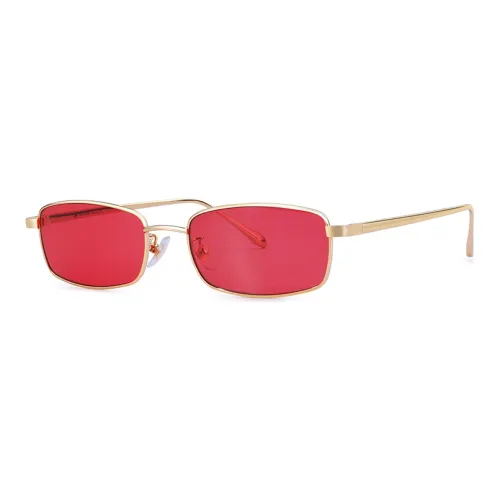VEGOOS Stainless Steel Rectangular Sunglasses Unisex