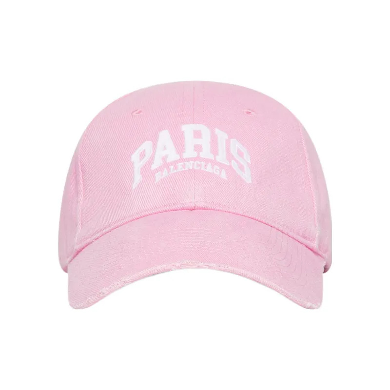 Balenciaga City Collection Baseball Caps Men Pink-0