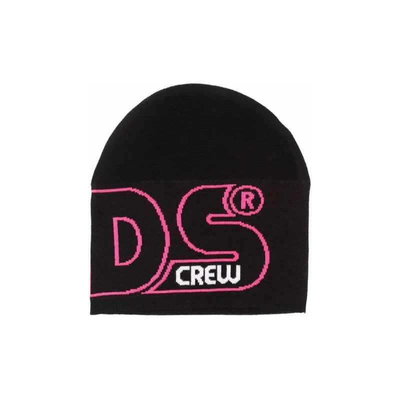 GCDS Logo print Beanie-0