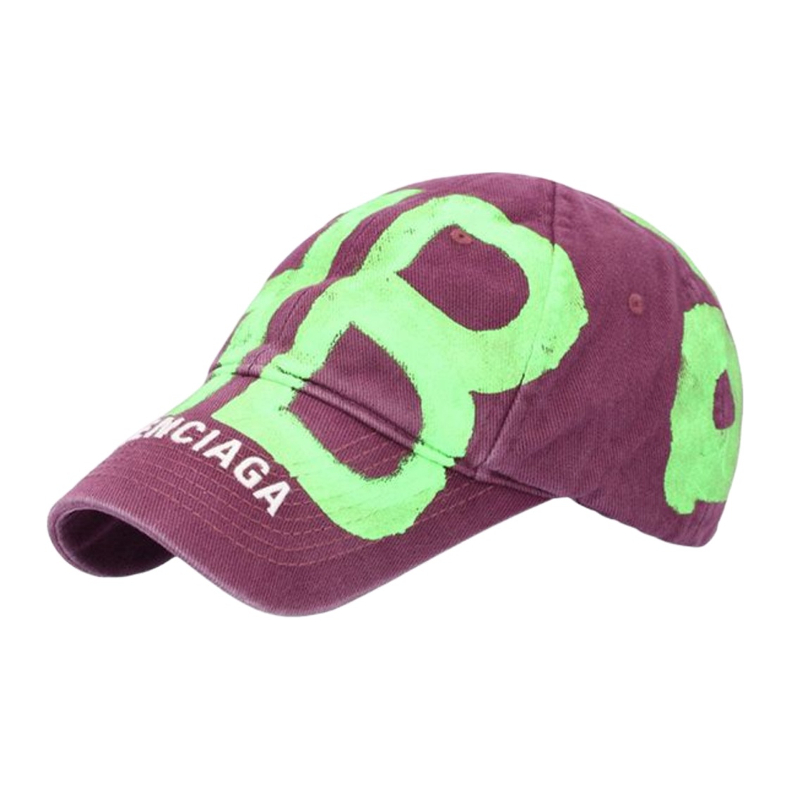 Balenciaga Bb Sprayed Cap - POIZON