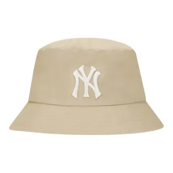 MLB Old Flower Polyester Bucket Hats Unisex Khaki