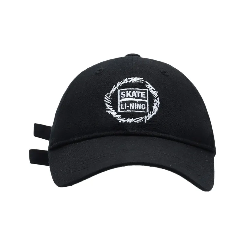 LINING Skateboard Baseball Caps Unisex Black-1