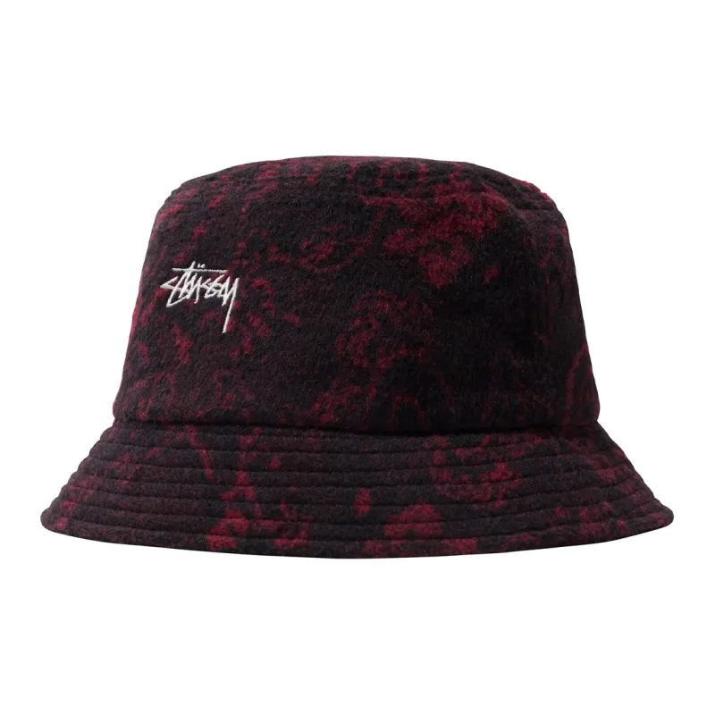 Stussy Bucket Hats Unisex Red-0