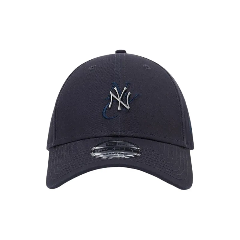 New Era Cotton Baseball Caps Men's Navy Blue-1