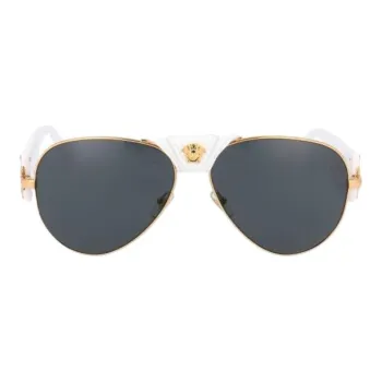 VERSACE Baroque Pilot Frame Sunglasses