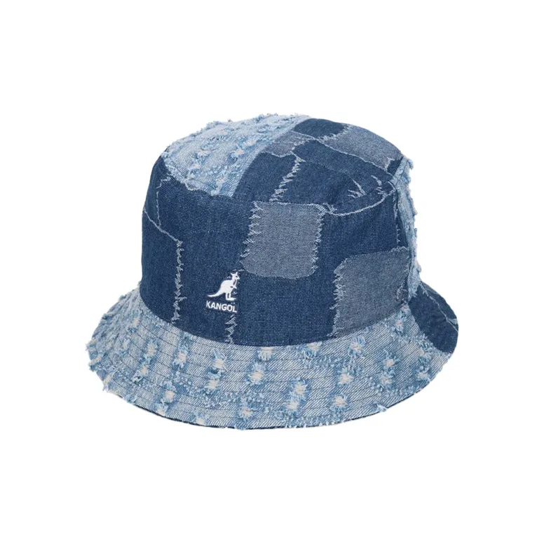 KANGOL Denim Mashup Bucket Cap-1