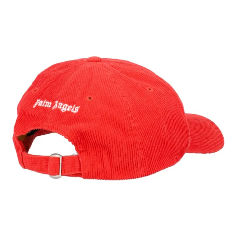 PALM ANGELS Corduroy Embroidered Logo Cap-2