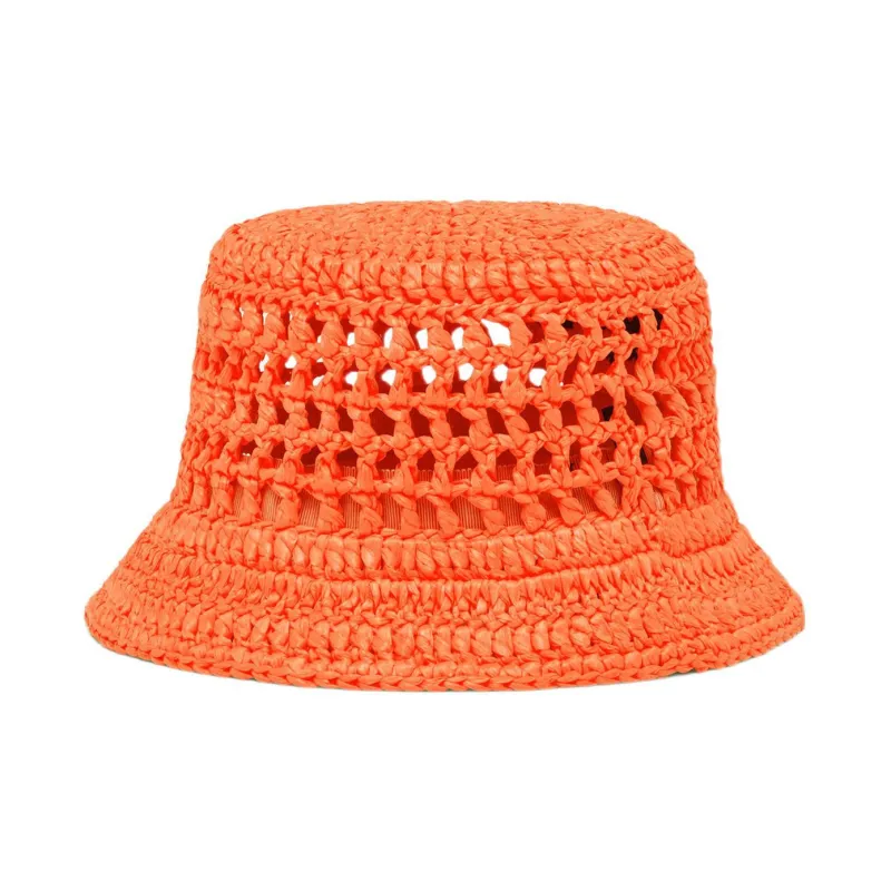 PRADA Raffia Bucket Hat-1