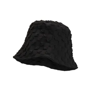 BAIJUAN Polyester Bucket Hats Women's Black, White