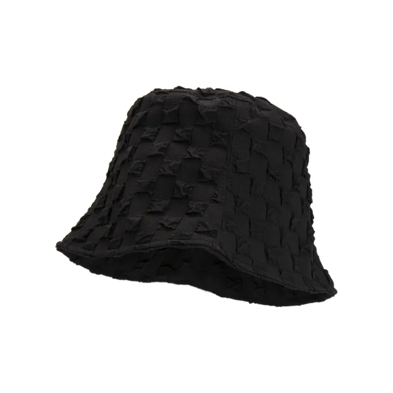 BAIJUAN Polyester Bucket Hats Women's Black, White-0