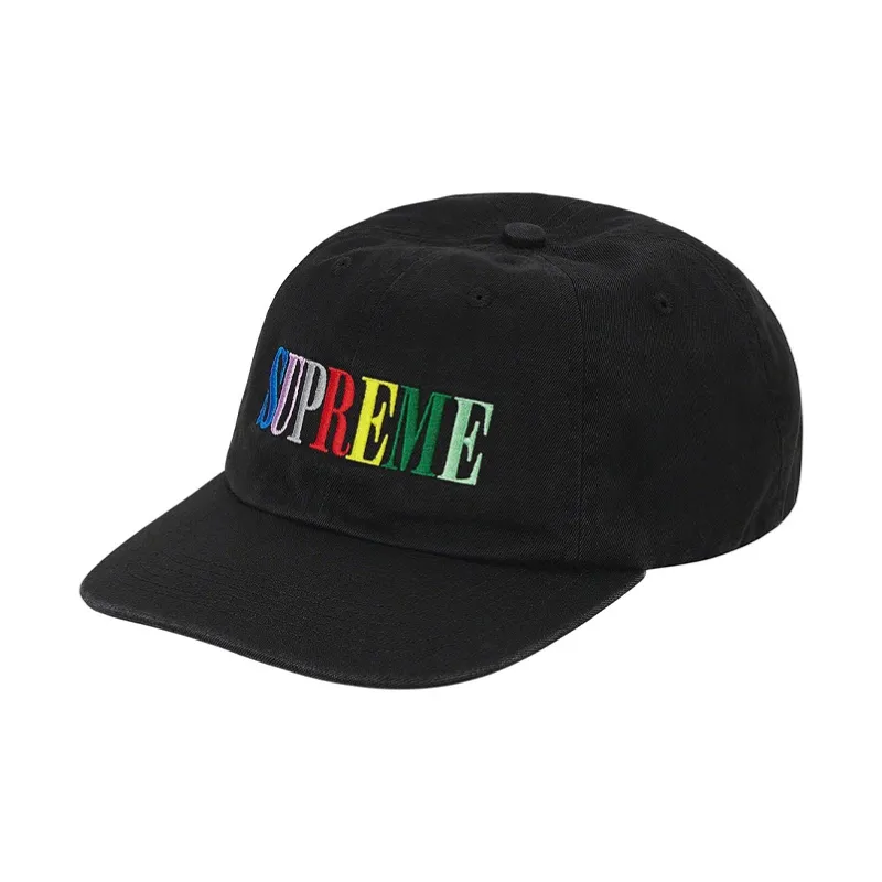 Supreme Multi Color Logo 6 Panel-3