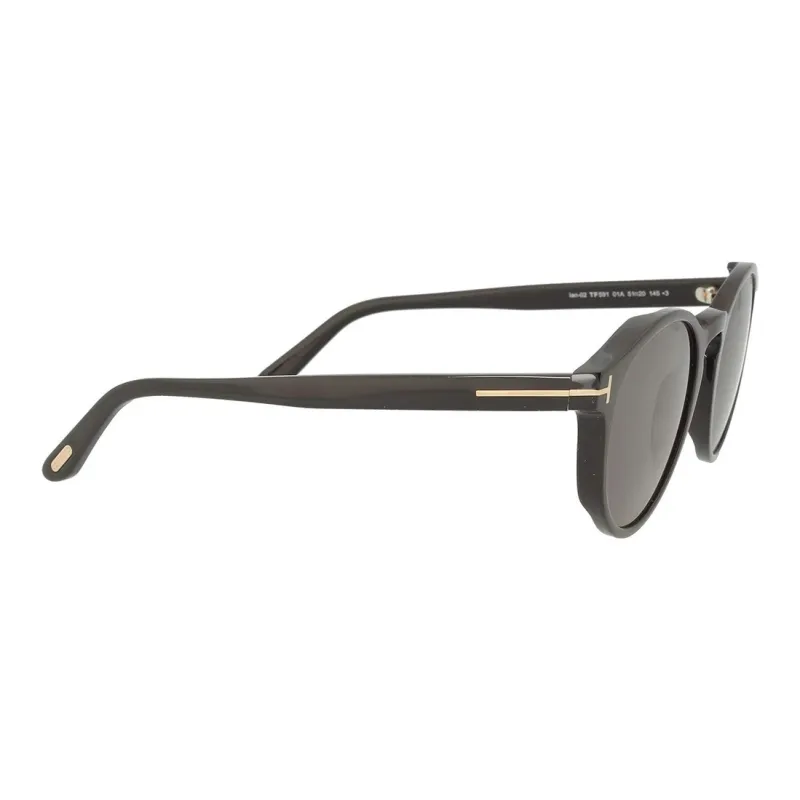 TOM FORD Eyewear Ian Round Frame Sunglasses-2