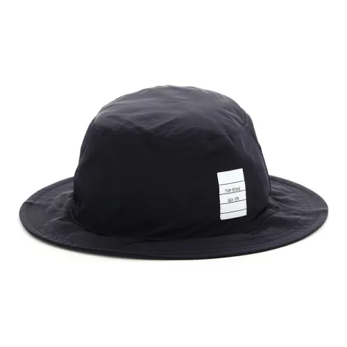 THOM BROWNE Bucket Hats Unisex Marine Blue