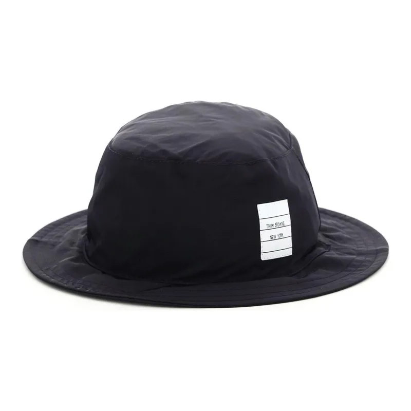 THOM BROWNE Bucket Hats Unisex Marine Blue-0