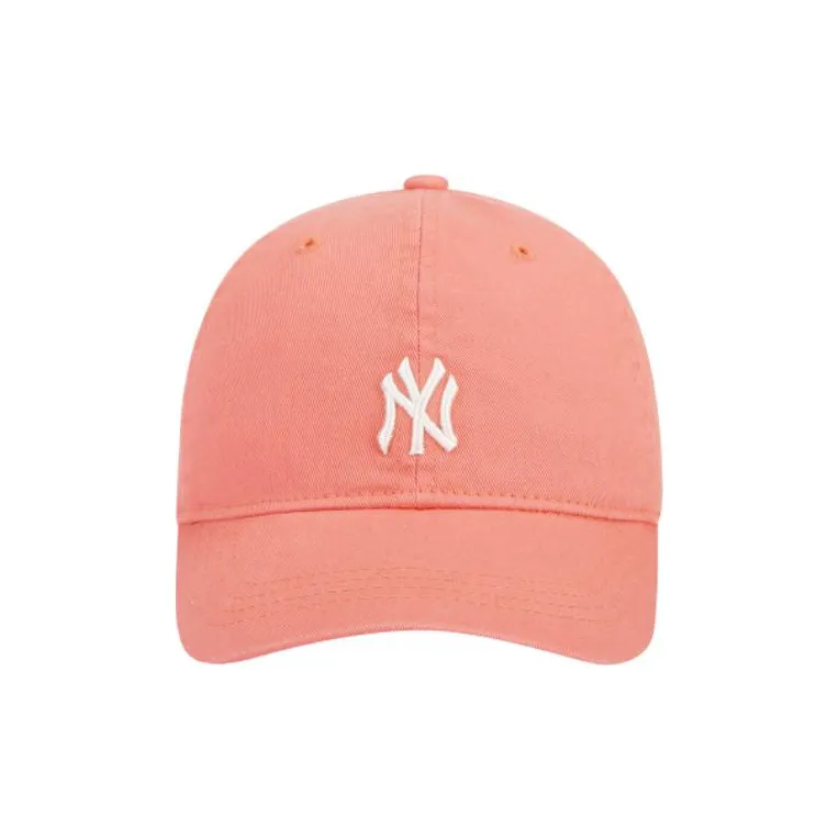 MLB New York Yankees Cotton Baseball Caps Kids' Pink Orange-3