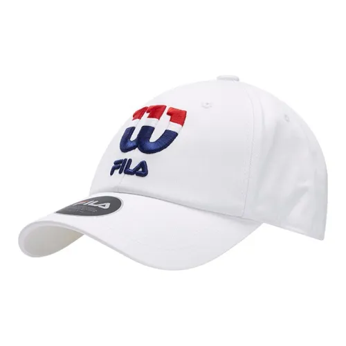 FILA Baseball Caps Unisex White