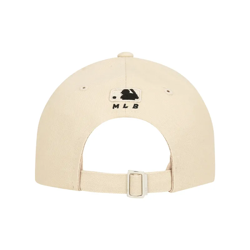 MLB Cotton Baseball Caps CPKP Unisex Black/Beige-1