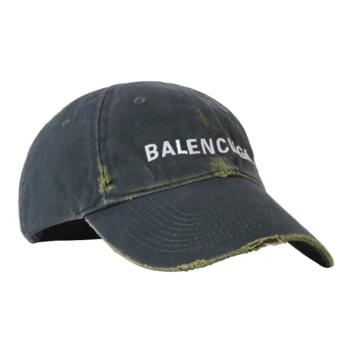 Balenciaga Baseball Caps Unisex Dark Green