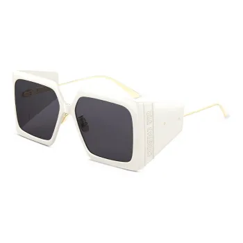 DIOR Sunglasses Unisex White