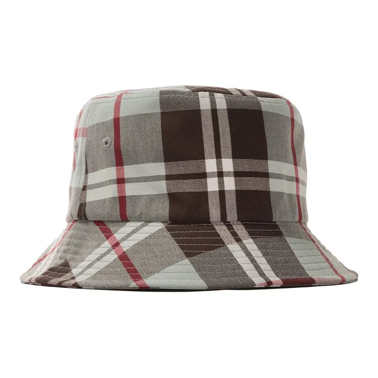 Stussy Cotton Bucket Hats Unisex Blue/Mint Gray Green/Orange-3