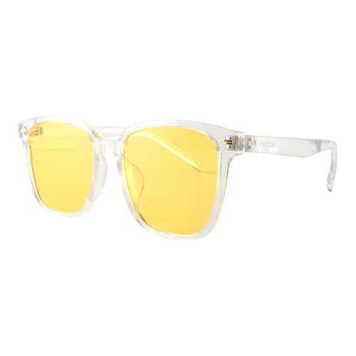 MUZU TR/Memory Plastic Square Sunglasses Unisex