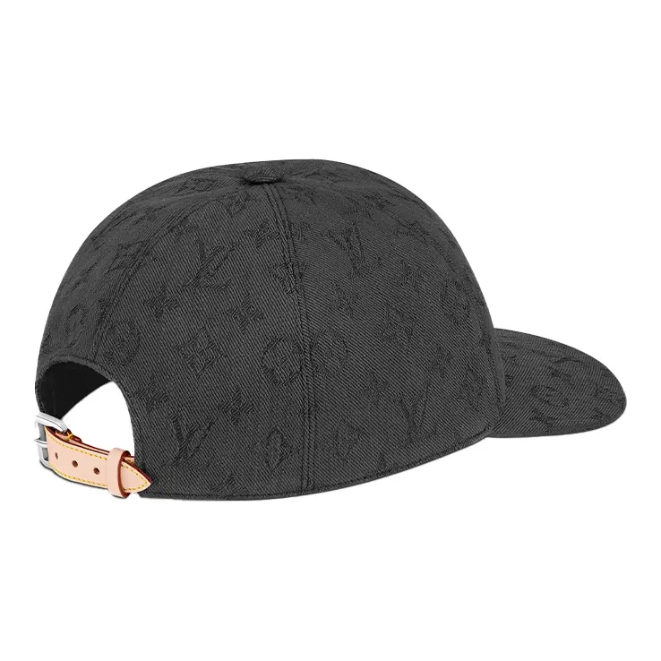LOUIS VUITTON Monogram Essential Leather Strapback Cap-1