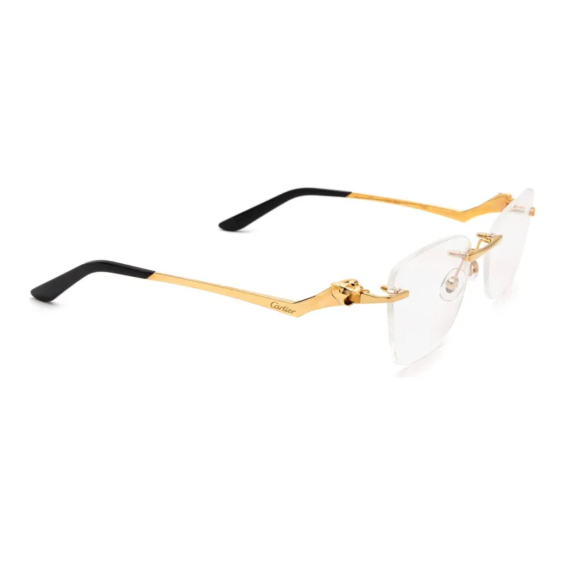 Cartier Panthère De Cartier Square Frame Glasses-1