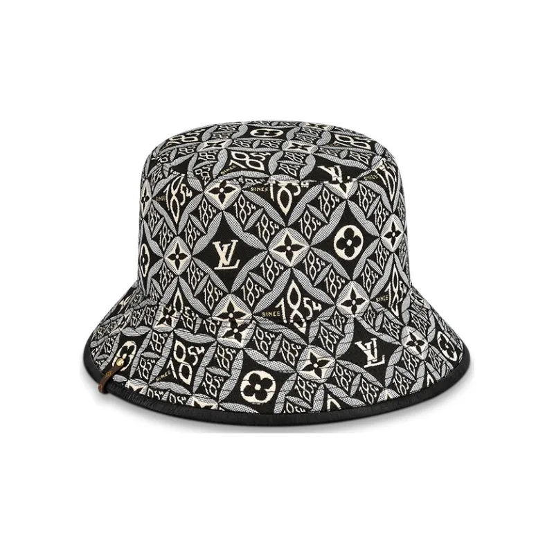 LOUIS VUITTON Monogram Cotton Bucket Hats Unisex-0