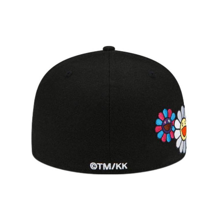 New Era Cotton Baseball Caps Unisex Black 7 1/8 Box Not